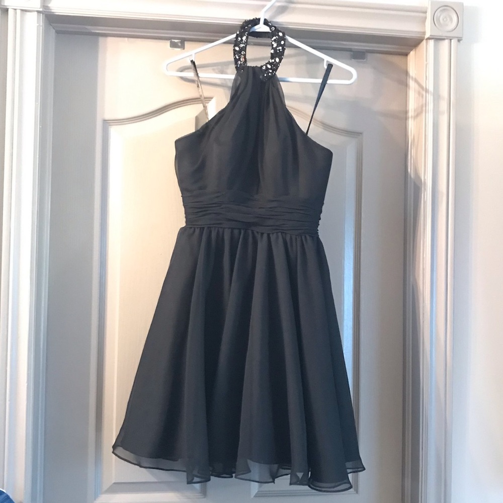 Black mori lee dress